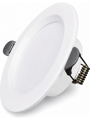 VeraGlobe Buğz Eco Lounge 1 Adet Edson Ed 6005 Sıva Altı 6W Aliminyum Kasa LED Spot 6400K Beyaz Işık