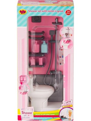 Fun And Market Buğz 02379 Klozetli Banyo Oyun Seti -Eco Lounge