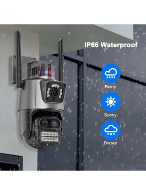 VeraGlobe Buğz 3 Lens Wi-Fi Güvenlik Kamerası