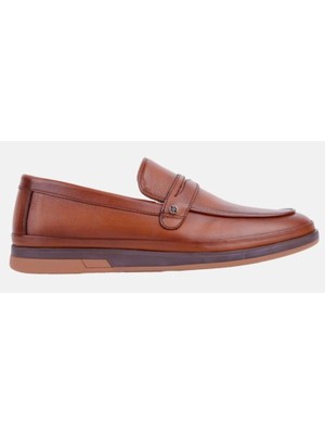 Marcomen 152-17434 Taba Erkek Loafer Günlük Deri Ayakkabı
