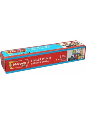 Fun And Market Buğz ERN-710 Heroes Color 6lı Parmak Boya - Eren Oyuncak