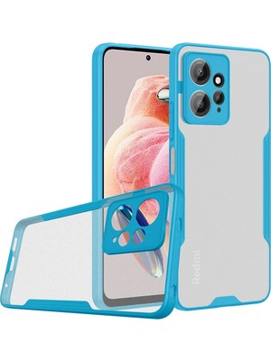 Muratech Newface Xiaomi Redmi Note 12 4g Kılıf Platin Silikon - Mi