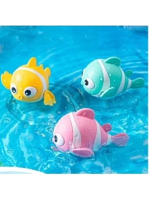 Fun And Market Buğz Kurmalı Balık Bebek Banyo Oyuncağı