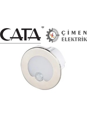 Fun And Market Buğz Eco Lounge Cata Ct 5174 1.5W Radar Sensörlü Koridor Aydınlatması 3200K Gün Işığı