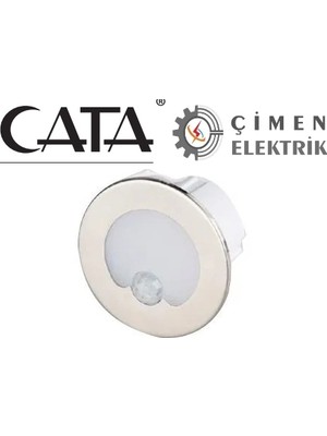 Fun And Market Buğz Cata Ct 5174 1.5W Radar Sensörlü Koridor Aydınlatması 6400K Beyaz Işık