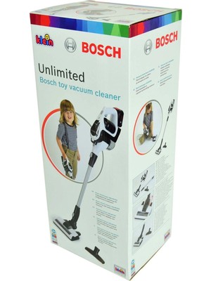 Fun And Market Buğz Bosch Oyuncak Sesli Işıklı Beyaz Elektrik Süpürgesi - S00006812