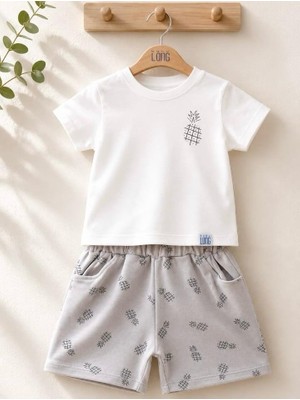 Baby Long Erkek Çocuk Ikili Takım Şotlu