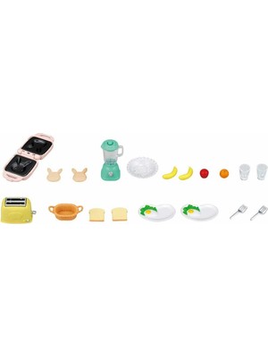 Colezium 5444 Sylvanian Families Kahvaltı Seti +3 Yaş Figür Dahil Değil