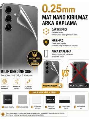 Astakos Honor 90 Lite Uyumlu 0.25MM Mat Parmak Izi Leke Tutmaz Nano Kırılmaz Darbe Emici Telefon Arka Kaplama