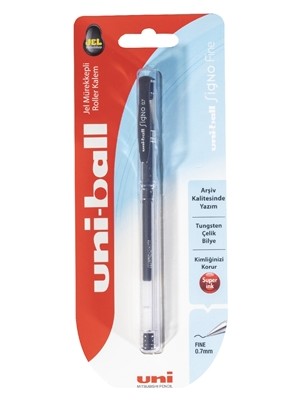 Uni-Ball Sıgno Fıne UM-100 Jel Kalem 0.7 Siyah (5'li Paket)