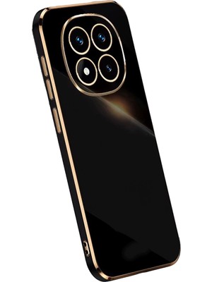 Muratech Newface Xiaomi Redmi Note 14 Pro 5g Kılıf Volet Silikon - Siyah