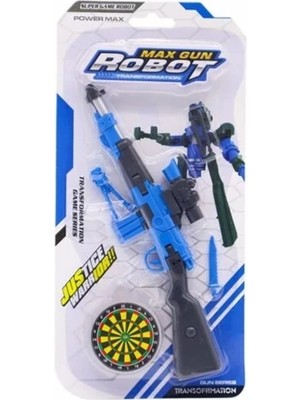 Mercansa Robota Dönüşen Mavi Silah