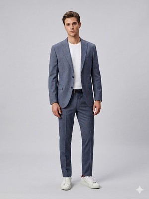 Centilmen Kip Modern Fit Tek Düğme Takım Elbise 2690