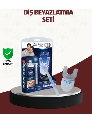 Mercansa Evde Kullanıma Uygun LED Teknolojili Diş Beyazlatma Kiti