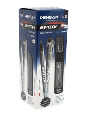 Pensan Mytech Tükenmez Kalem 0,7 25LI Mavi (2'li Paket)