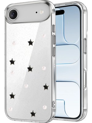 Muratech Newface  Iphone 17 Air Fiyonk Desenli Kapak - Desen 7