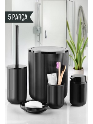Empressco 5 Parça Banyo Seti, Şık ve Konforlu Tasarım, Hızlı