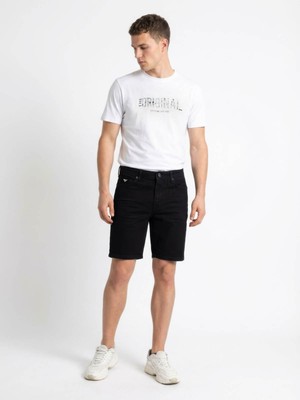 Loft Slim Fit Siyah Erkek Şort LF2039100