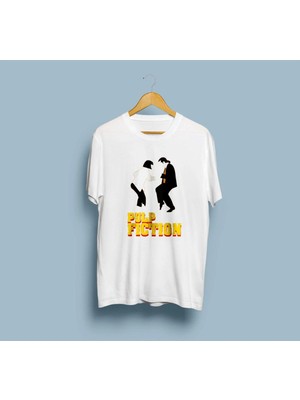 Oversize Pulp Fiction 2 Tasarım Unisex T-Shirt