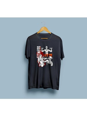 Oversize Fitness / Gym Tasarım Unisex T-Shirt