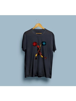 Bahriyeli Collection Oversize Halter Olimpiyat Oyunları Tasarım T-Shirt