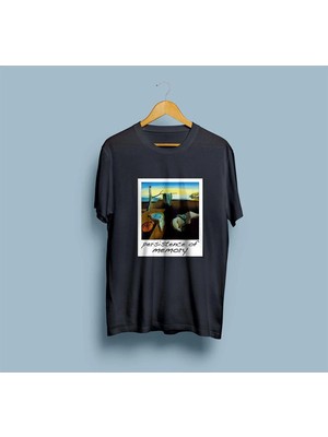 Oversize Belleğin Azmi Tablosu Salvador Dali Tasarım Unisex T-Shirt