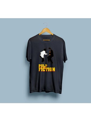 Oversize Pulp Fiction 2 Tasarım Unisex T-Shirt