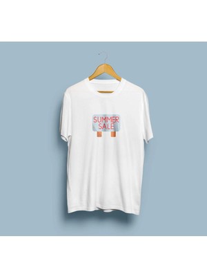Oversize Summer Sale Tasarım Unisex T-Shirt