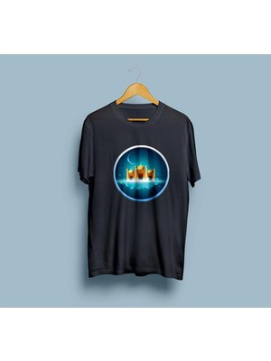 Oversize Ramazan ve  Bayramı 3. Tasarım Unisex T-Shirt