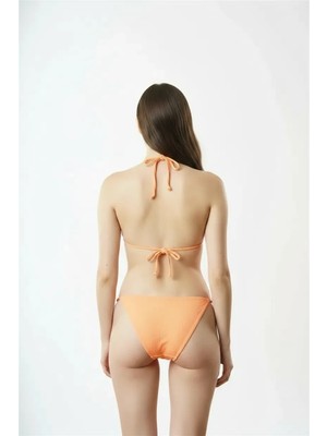 D Lingerie Orange Pastel Üçgen Bikini Takımı- DM1984T