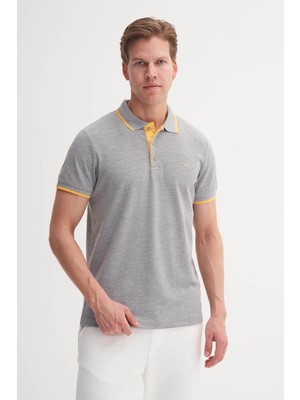 Cazador Slim Fit Antrasit Erkek Polo Yaka T-Shirt 46140