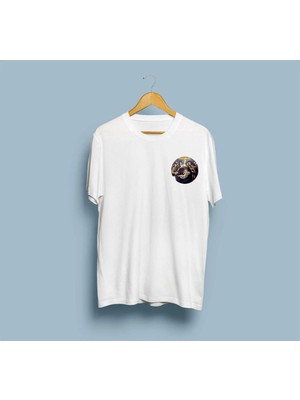 Oversize Videte Miraculum Baskılı Unisex T-Shirt
