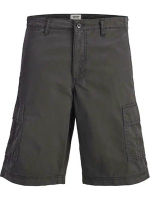 Jack & Jones Jpstcole Matty Cargo Short Mıd Antrasit Erkek Şort 12292263