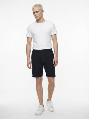 Loft Regular Fit Siyah Erkek Şort LF2043174