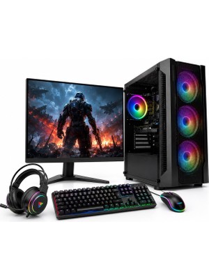 Dagmor I5 3470 16 GB 256GB M2+500GB 4gb VGA 24.5' Ekran +Klavye+Mouse+Kulaklık Pc Kasa