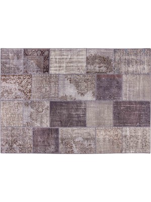 Mudo Home LIMA PATCHWORK HALI GRİ 200X300
