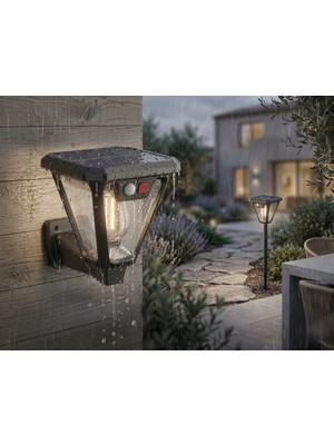 Eco Lounge Cata Ct 7318 Sakura Solar Bahçe Armatür 25W 3200K Gün Işığı