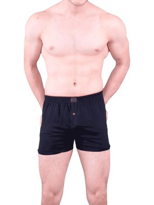 Anıt 1146 Erkek Penye Siyah Boxer