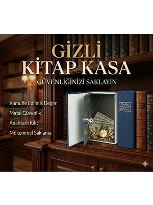 Die Grup Kitap Görünümlü Gizli Kasa