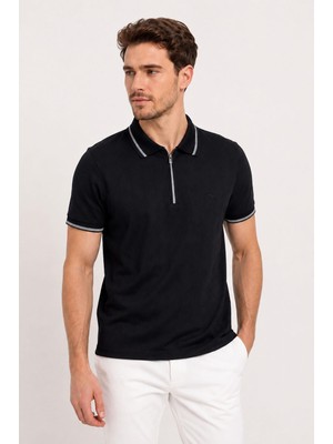 Classics Men Troy Slim Fit Erkek Polo Yaka Kısa Kol Tişört  7747