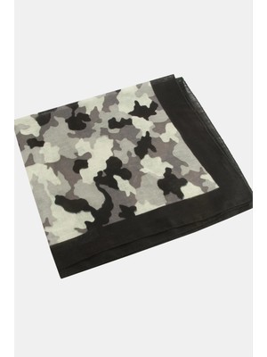 Eco Lounge Asker Desenli Bandana 50*50