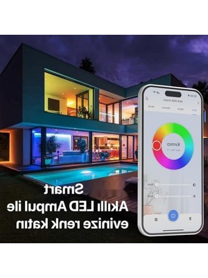 Die Grup Akıllı Wi-Fi Rgb LED Ampul, Mobil Uygulama ile Kontrol Edilir