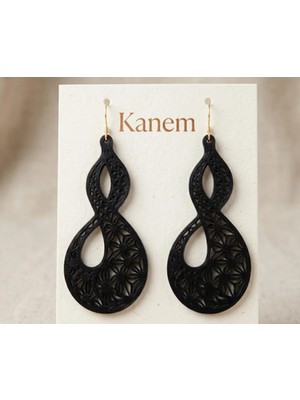 Kanem3D Sonsuzluk Dantel Küpeler