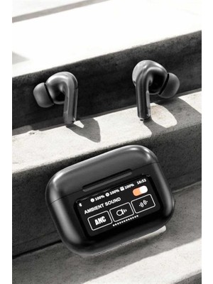 Die Grup Kablosuz Bluetooth Kulaklık Ekranlı Uzun Şarj Süreli Anc Destekli