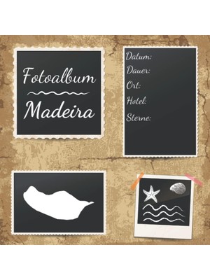Belirtilmemiş Independently Published Fotoalbum Madeira: Erinnerungsalbum Zum Einkleben Von Urlaubsfotos - Ein Fo