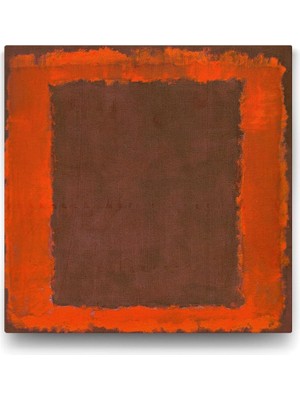 Belirtilmemiş Mark Rothko - 1957‏ Tablosu - 80X80CM