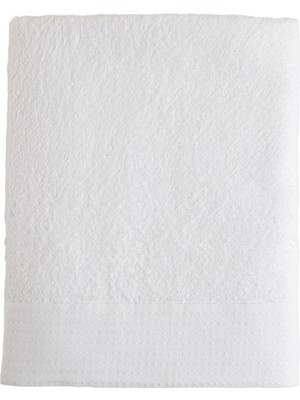 Belirtilmemiş Chakra Adira Banyo Havlusu 85X150 cm Beyaz