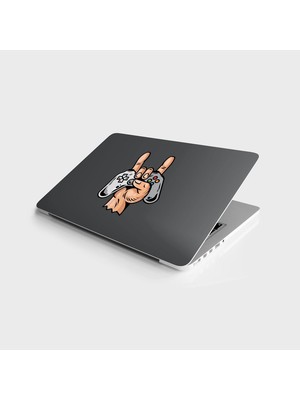 Belirtilmemiş Laptop Sticker Bilgisayar Notebook Pc Kaplama Etiketi Rock Kol
