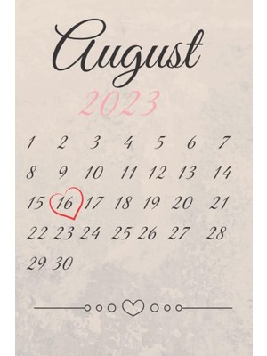 Belirtilmemiş Independently Published Ich Liebe Den 16. Tag Im August: Notizblock. August-Kalender-Cover Mit Schö