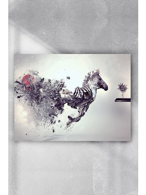 Belirtilmemiş Postermanya (PSTER8011) At Sanatsal Poster 50X70CM
